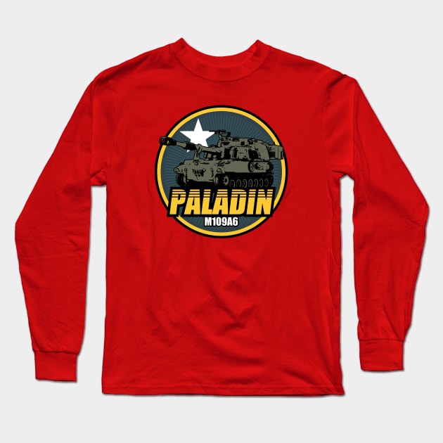 Paladin M109A6 Long Sleeve T-Shirt by TCP